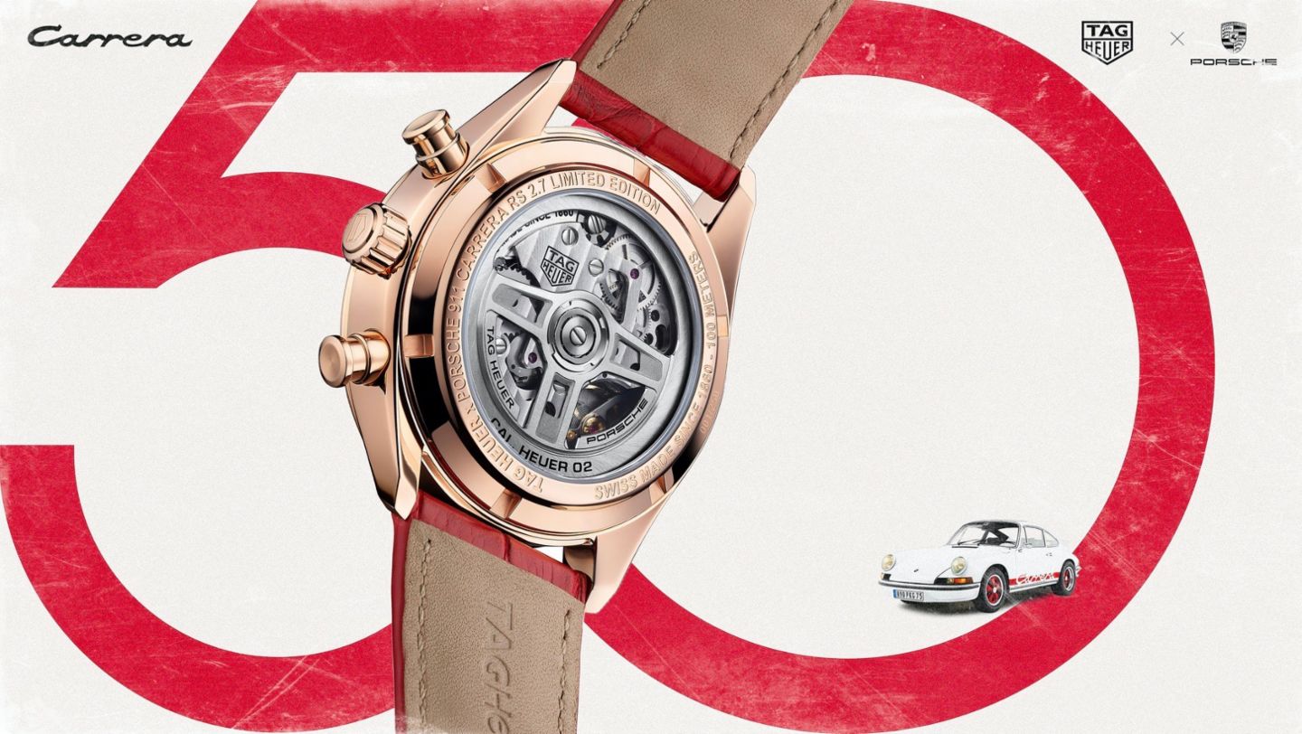 RS 2.7 limited edition watches of TAG Heuer and Porsche Porsche Newsroom CH